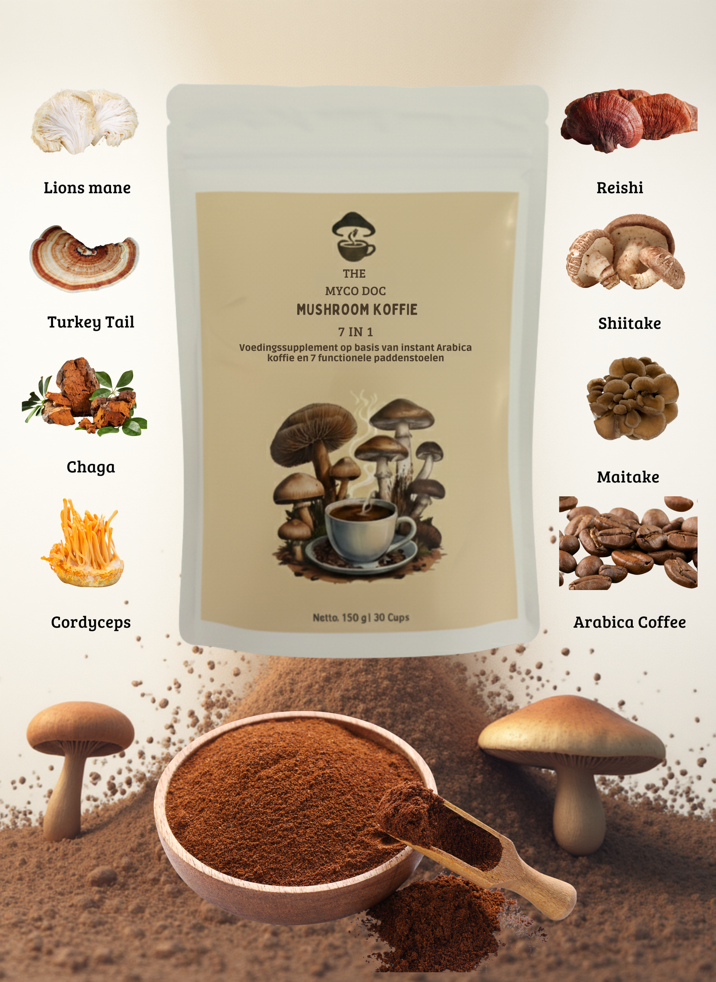 Mushroom Koffie